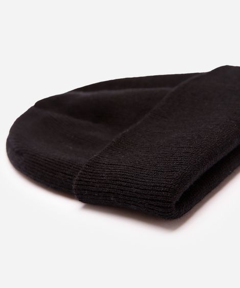 gorro masculino básico preto