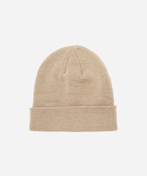 gorro masculino básico bege