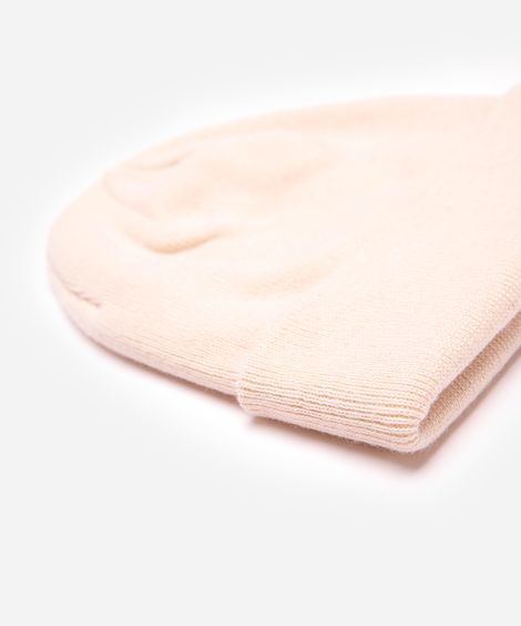 gorro masculino básico bege