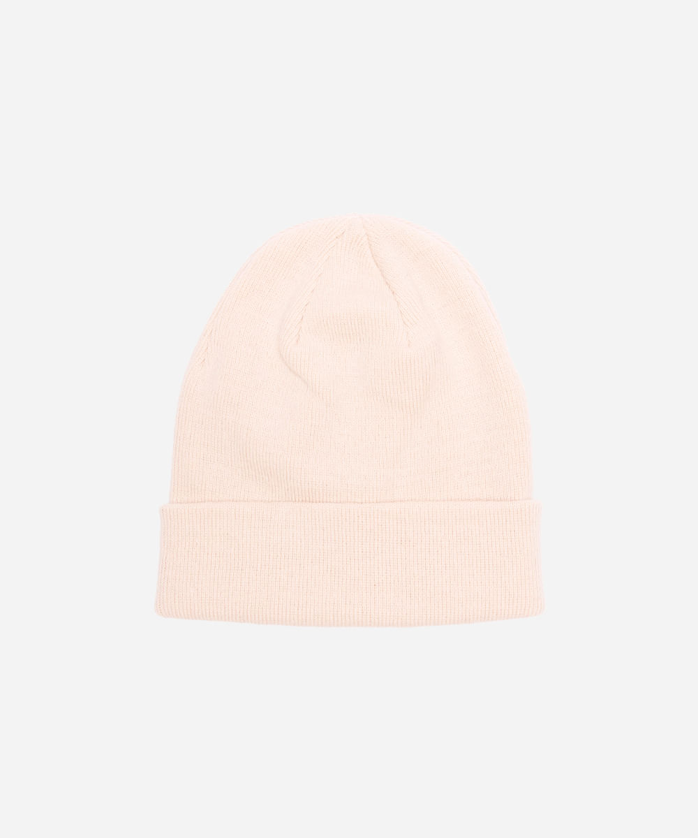 gorro masculino básico bege