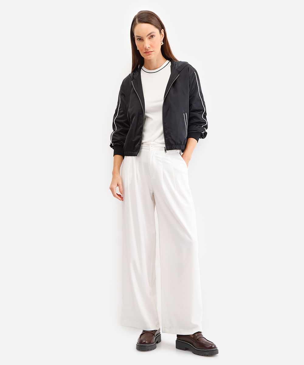 regata feminina de tricot  off white