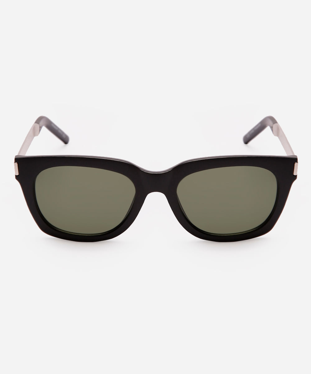 óculos de sol oval triton - preto