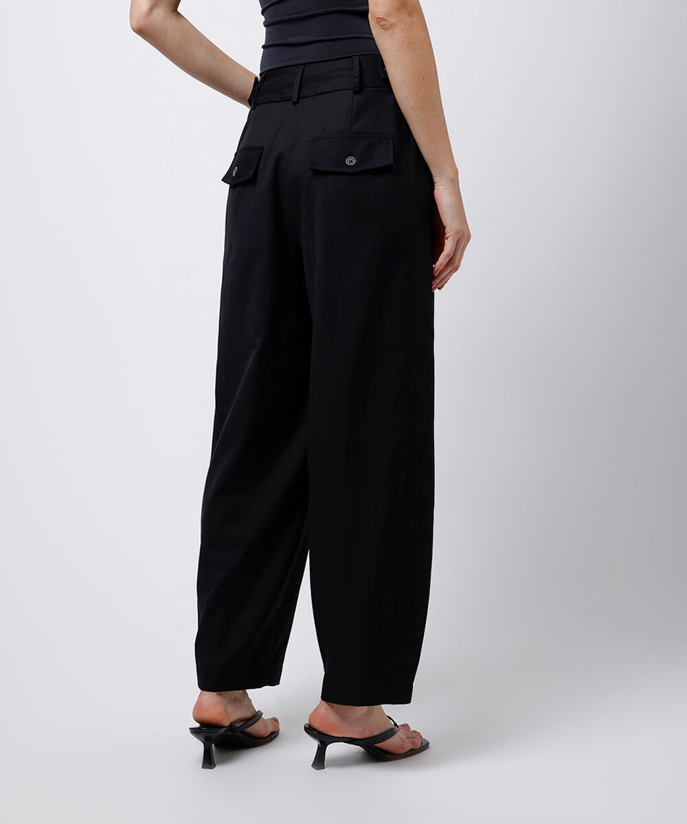 calça feminina balloon mindset preta