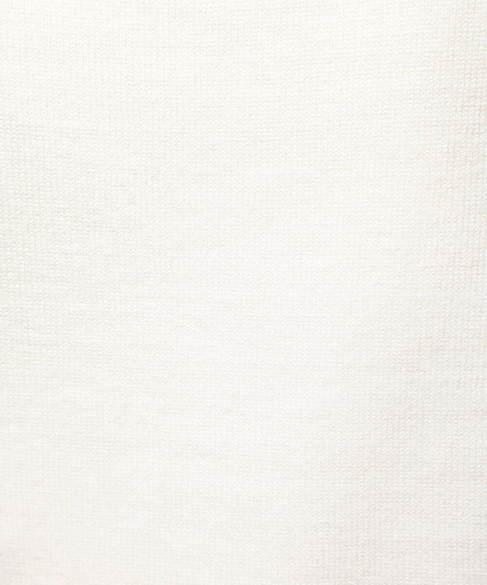 colete feminino de tricot mindset off white