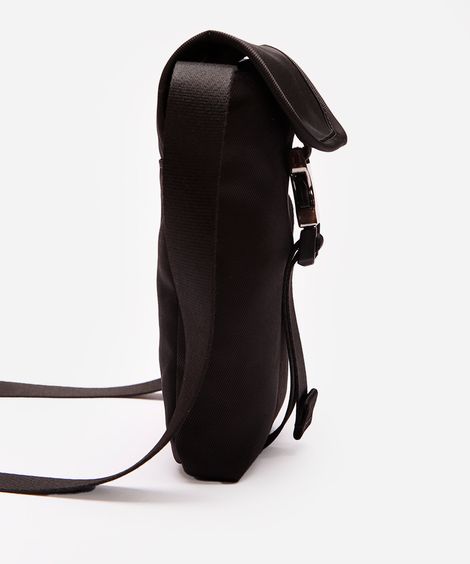 bolsa shoulder transversal preta