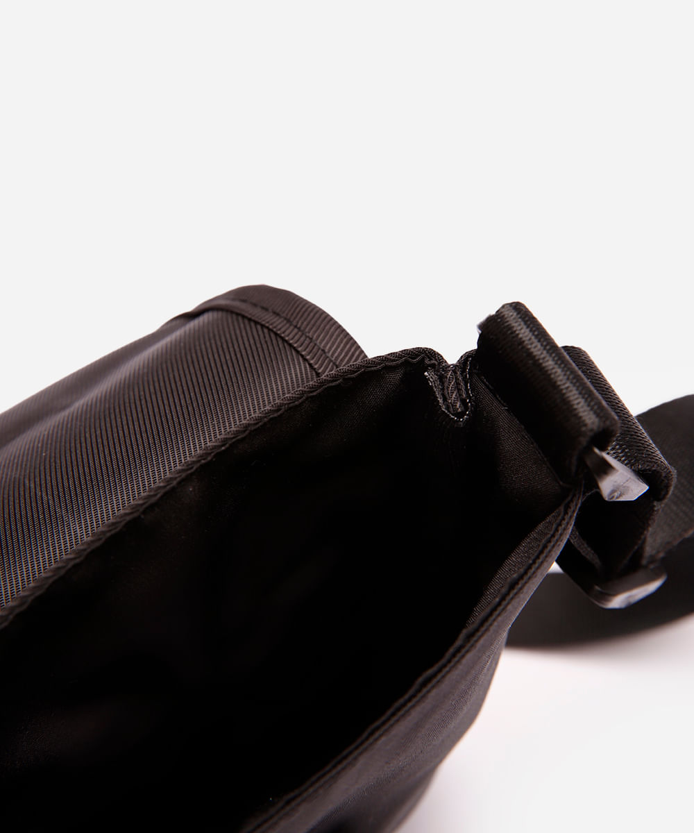 bolsa shoulder transversal preta