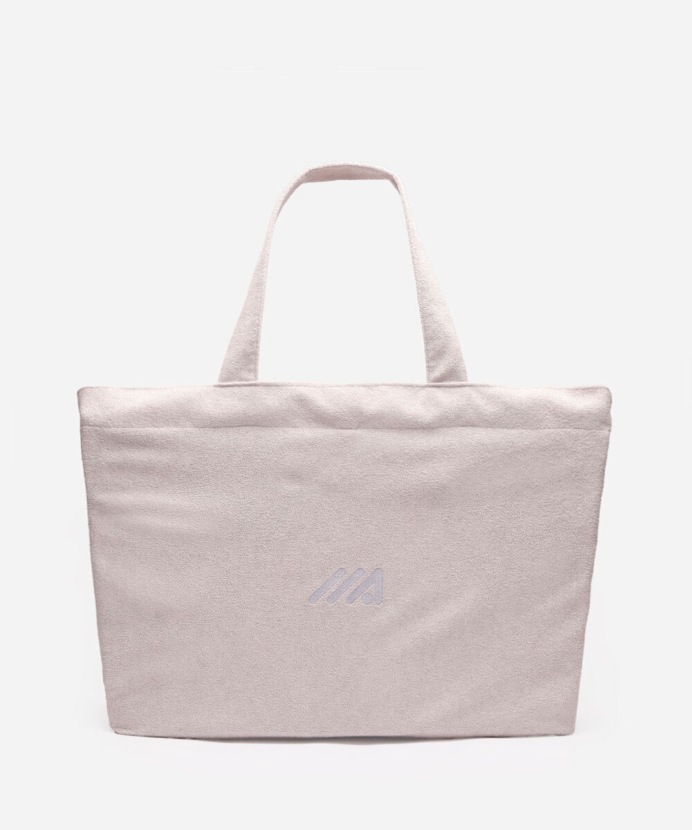 bolsa tote texturizada cinza