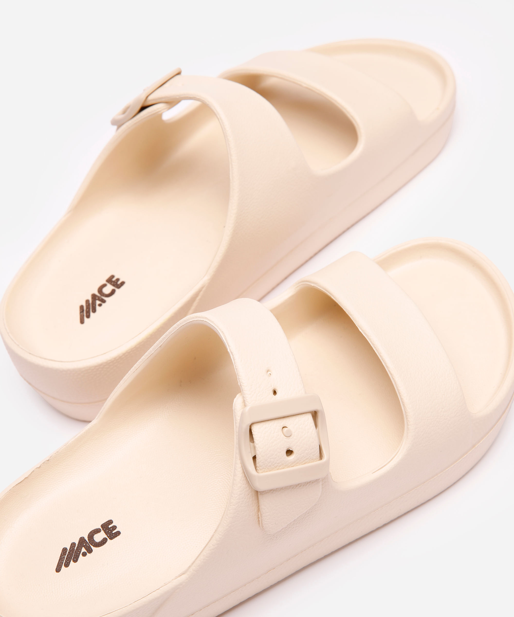 papete flatform texturizada off white