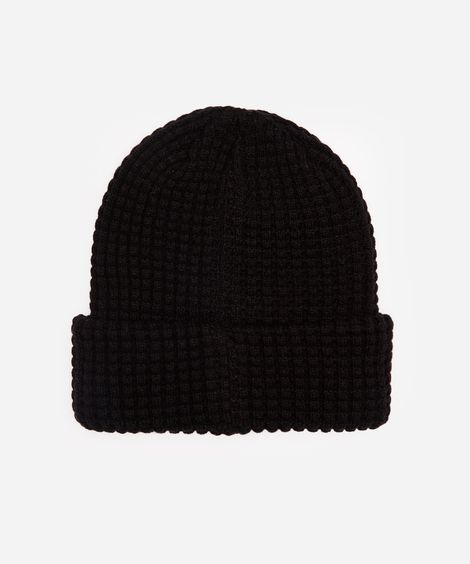 gorro masculino texturizado preto