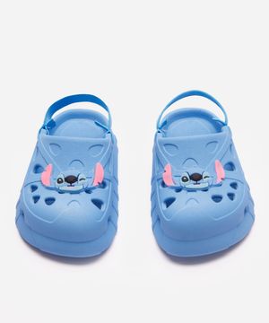 babuche infantil stitch azul