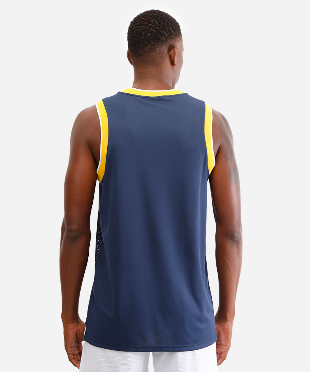 regata basquete masculina esportiva ace brooklyn azul