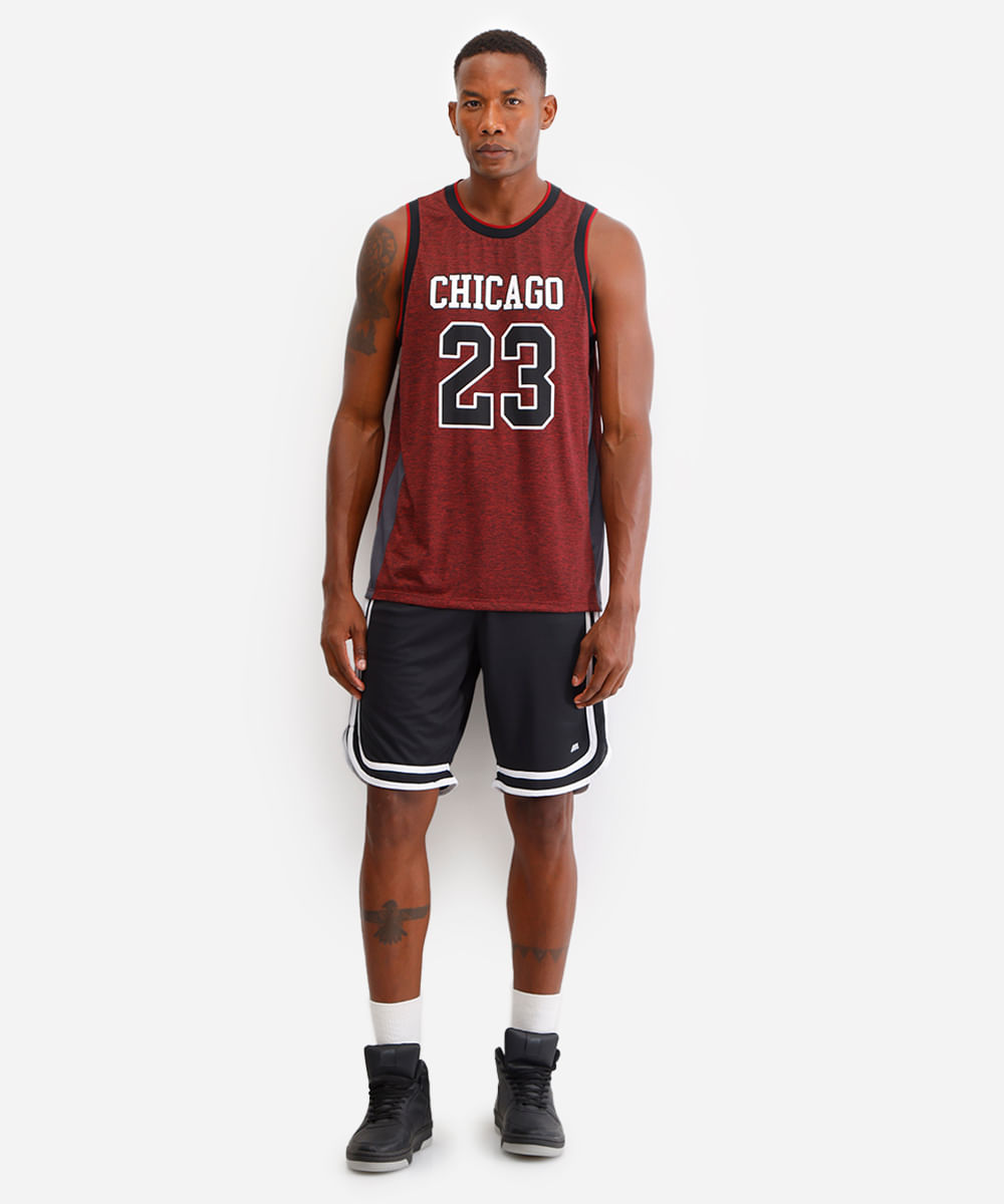 regata basquete masculina esportiva ace chicago vinho