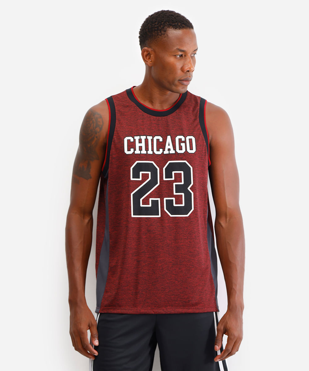 regata basquete masculina esportiva ace chicago vinho
