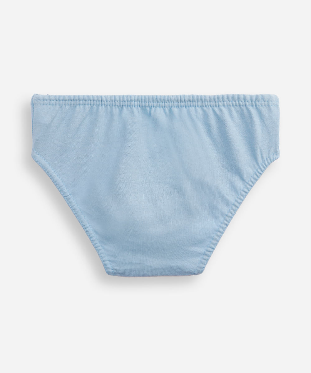 kit de 3 cuecas infantis bluey colorida