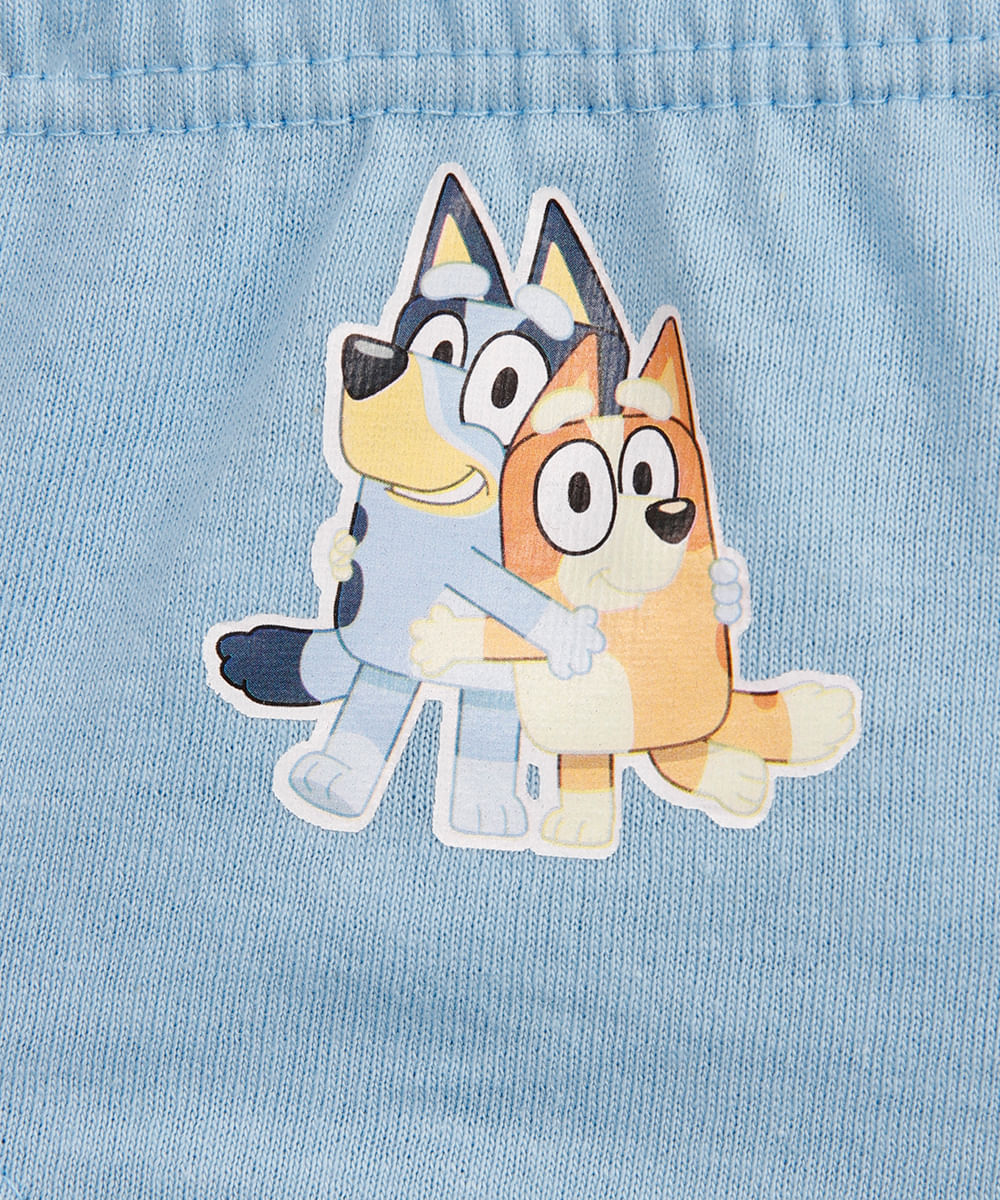 kit de 3 cuecas infantis bluey colorida