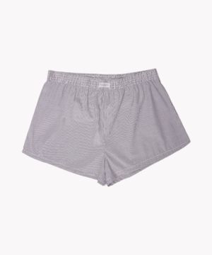 cueca samba canção plus size listrada preta