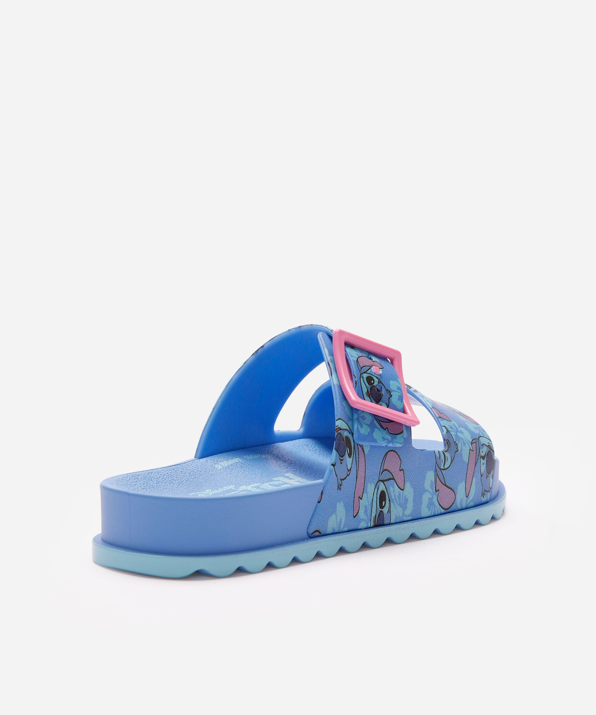 papete infantil stitch com fivela grendene azul