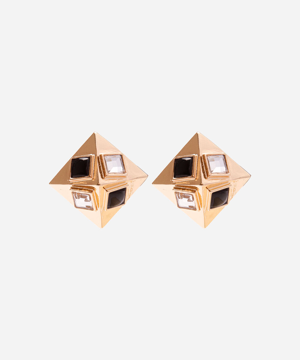 brinco vintage mindset dourado