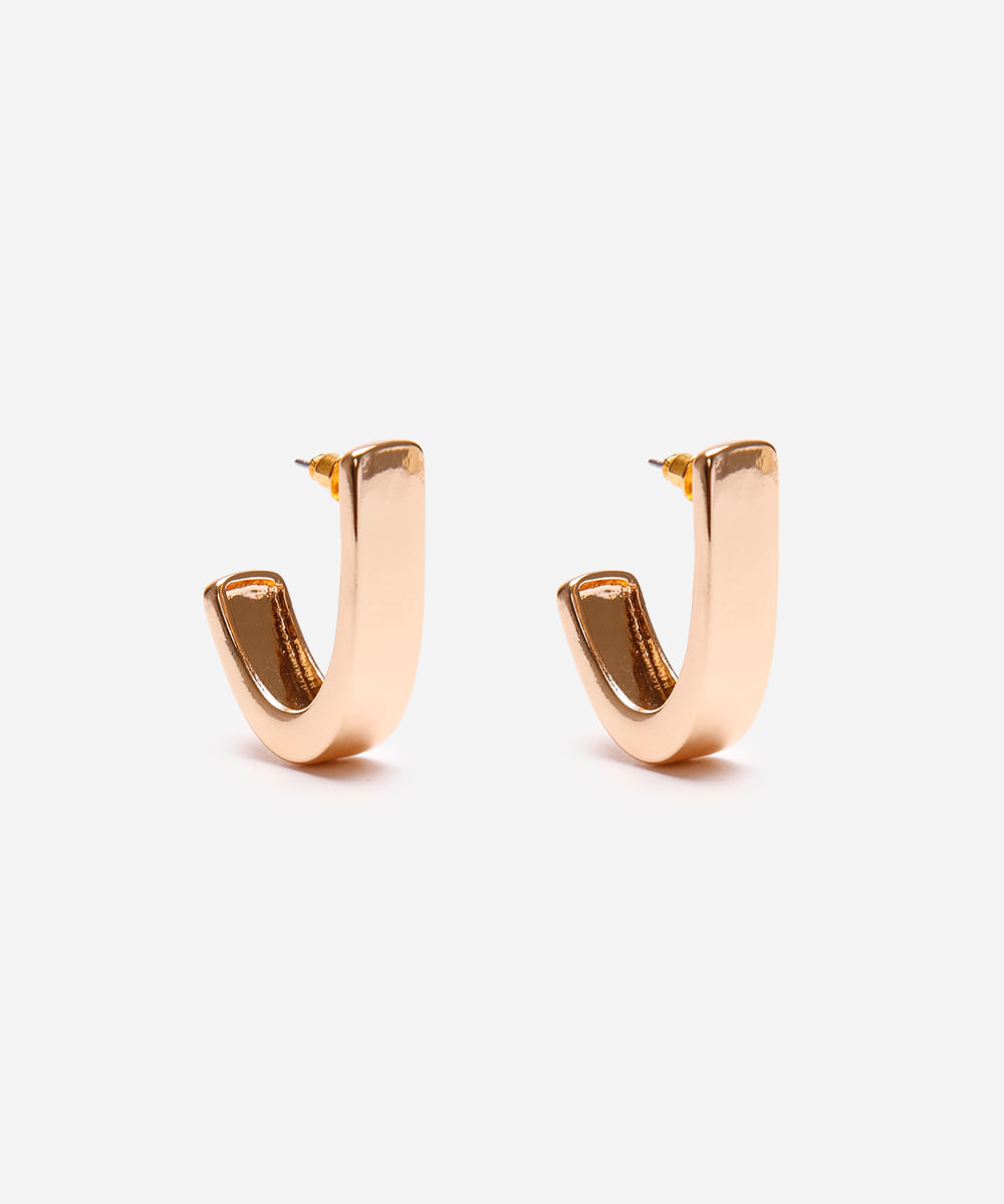 brinco feminino argola dourado