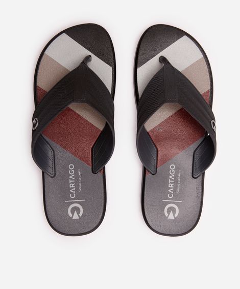 chinelo cartago montreal cinza