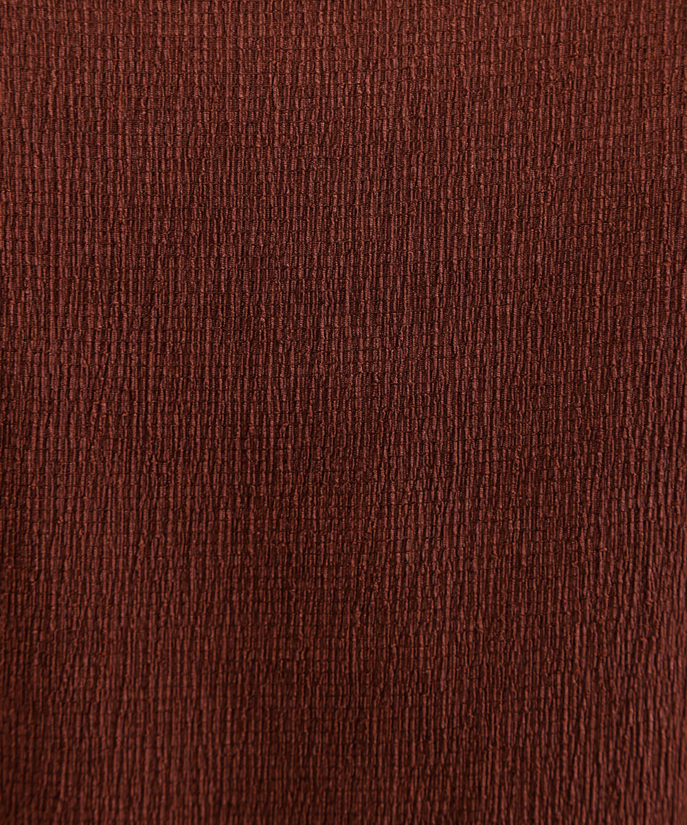 blusa muscle tee texturizada marrom