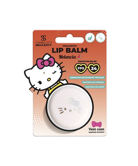 lip balm hello kitty sabrina sato melancia 8g rosa