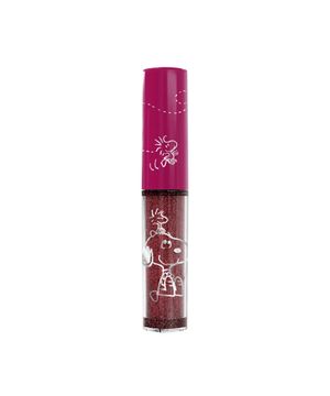 lip gloss snoopy ticiane pinheiro torta de amora roxo