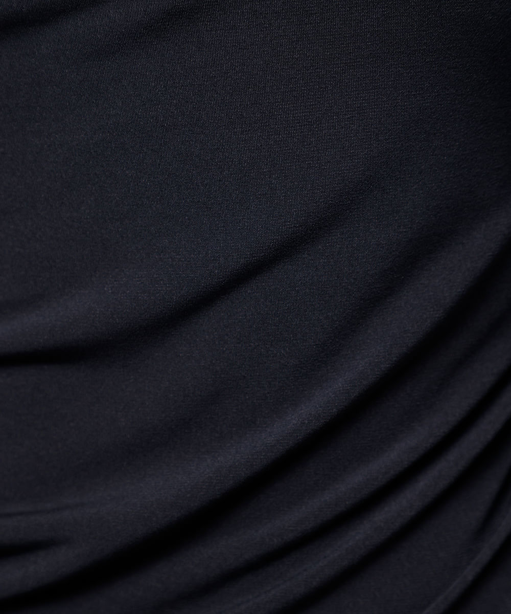 blusa feminina manga única mindset preta