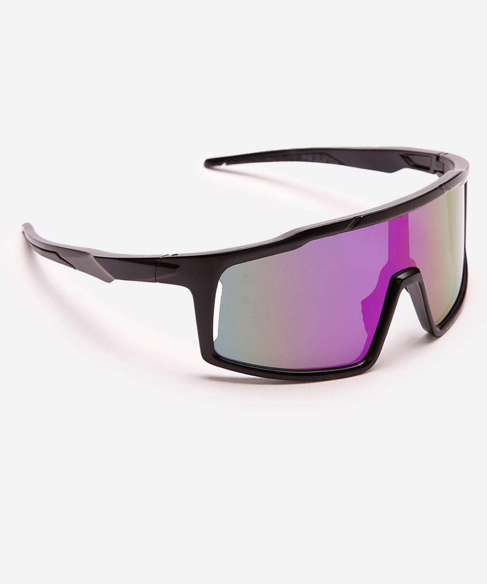 óculos de sol esportivo ace unissex preto