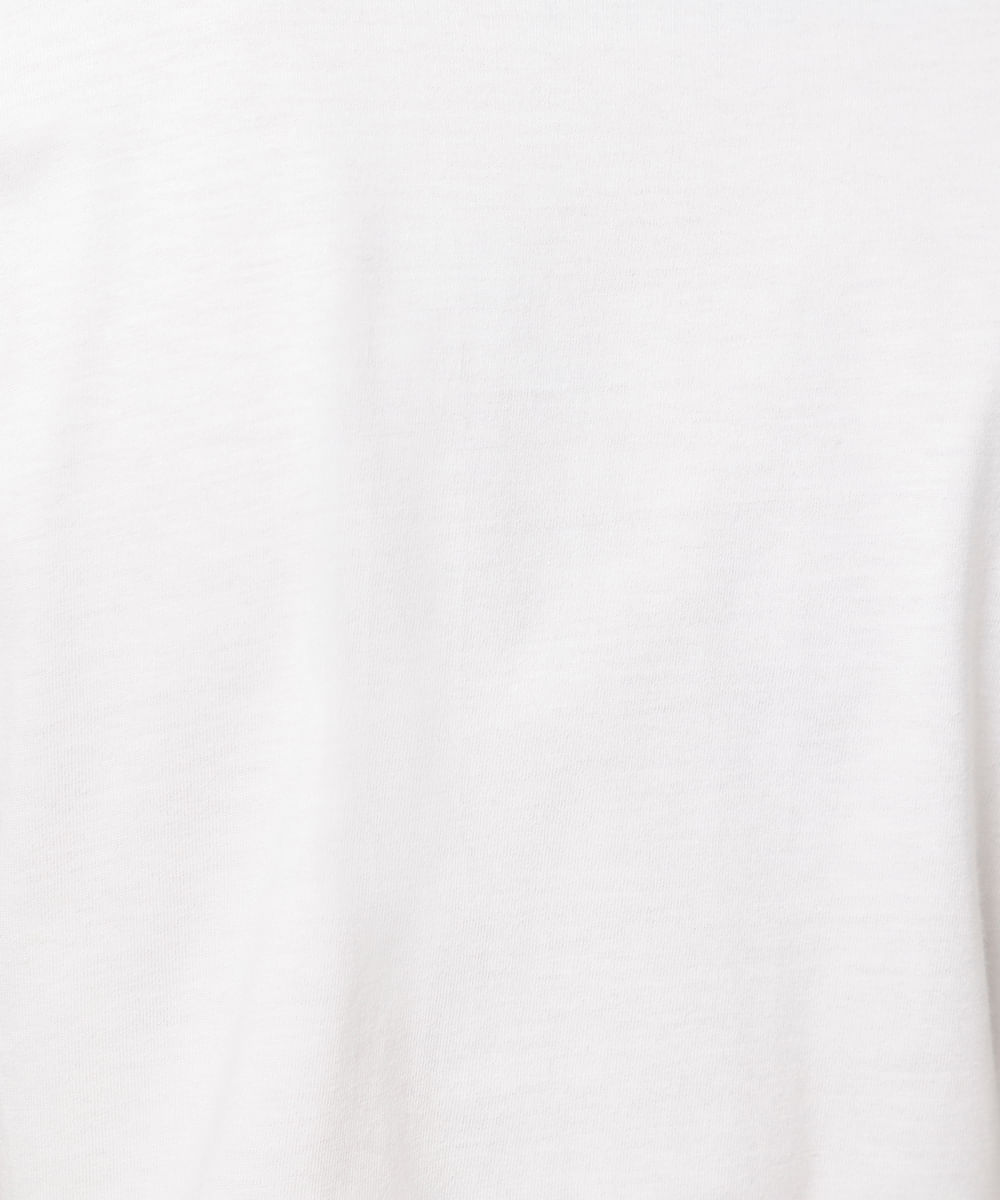 camiseta feminina de algodão out of office mindset off white