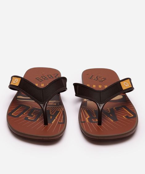chinelo cartago marrom
