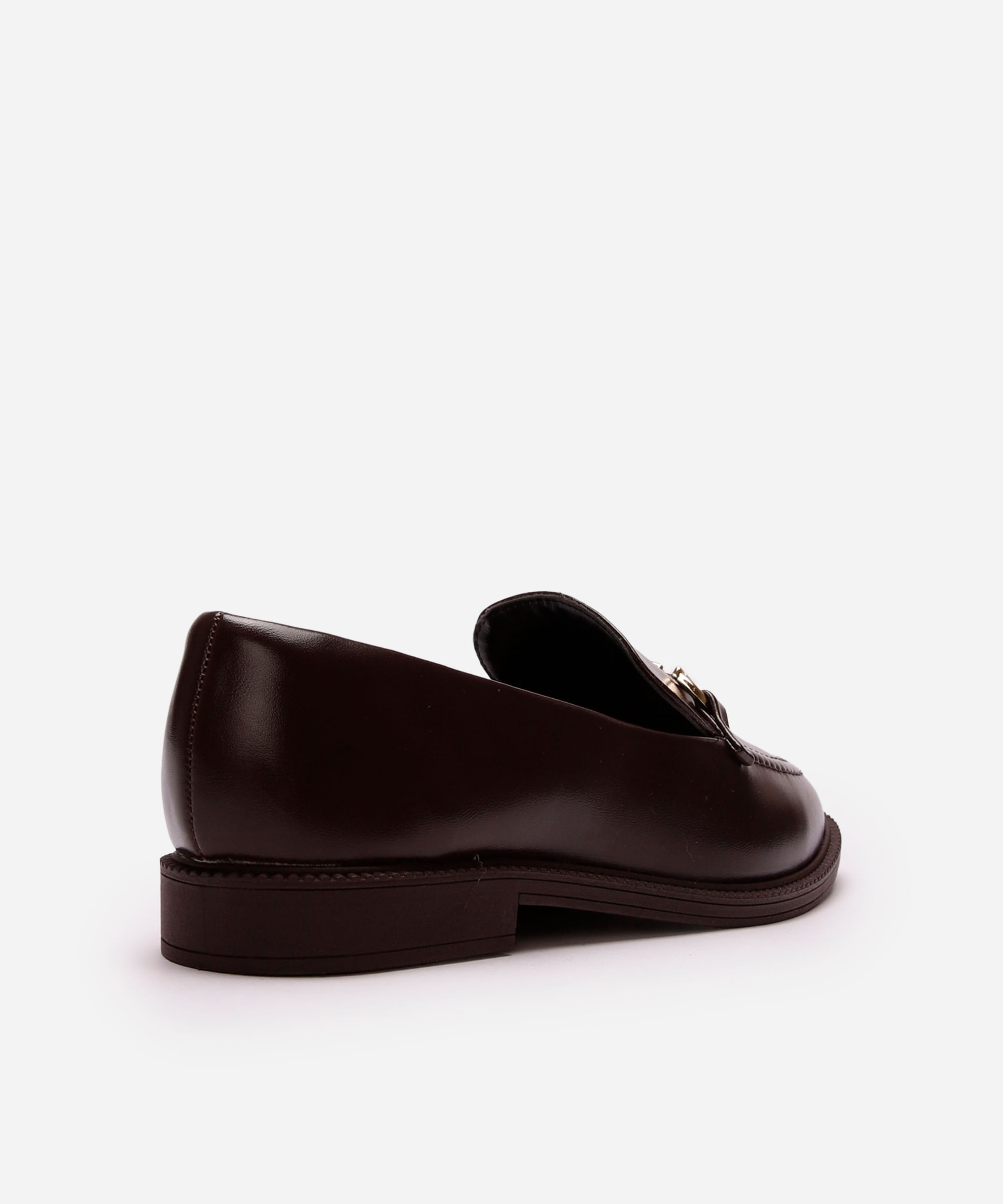 mocassim com bridão oneself marrom