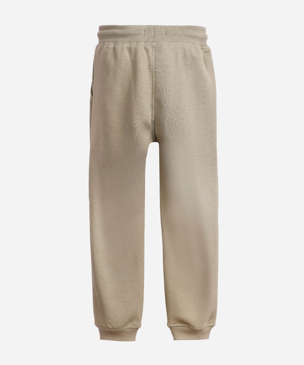 calça jogger infantil de moletom verde