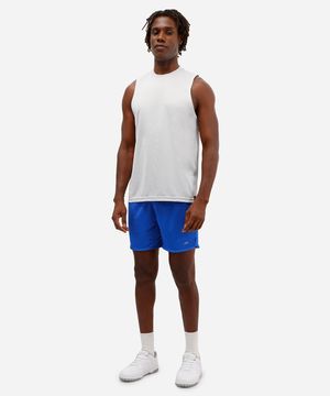 bermuda masculina esportiva ace texturizada azul