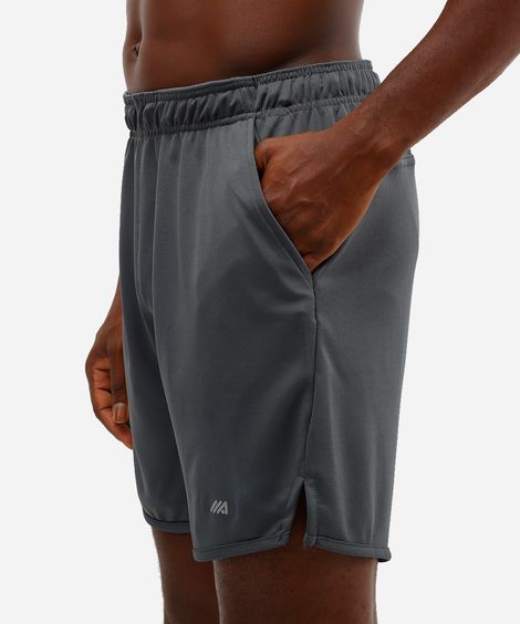 bermuda esportiva masculina texturizada verde