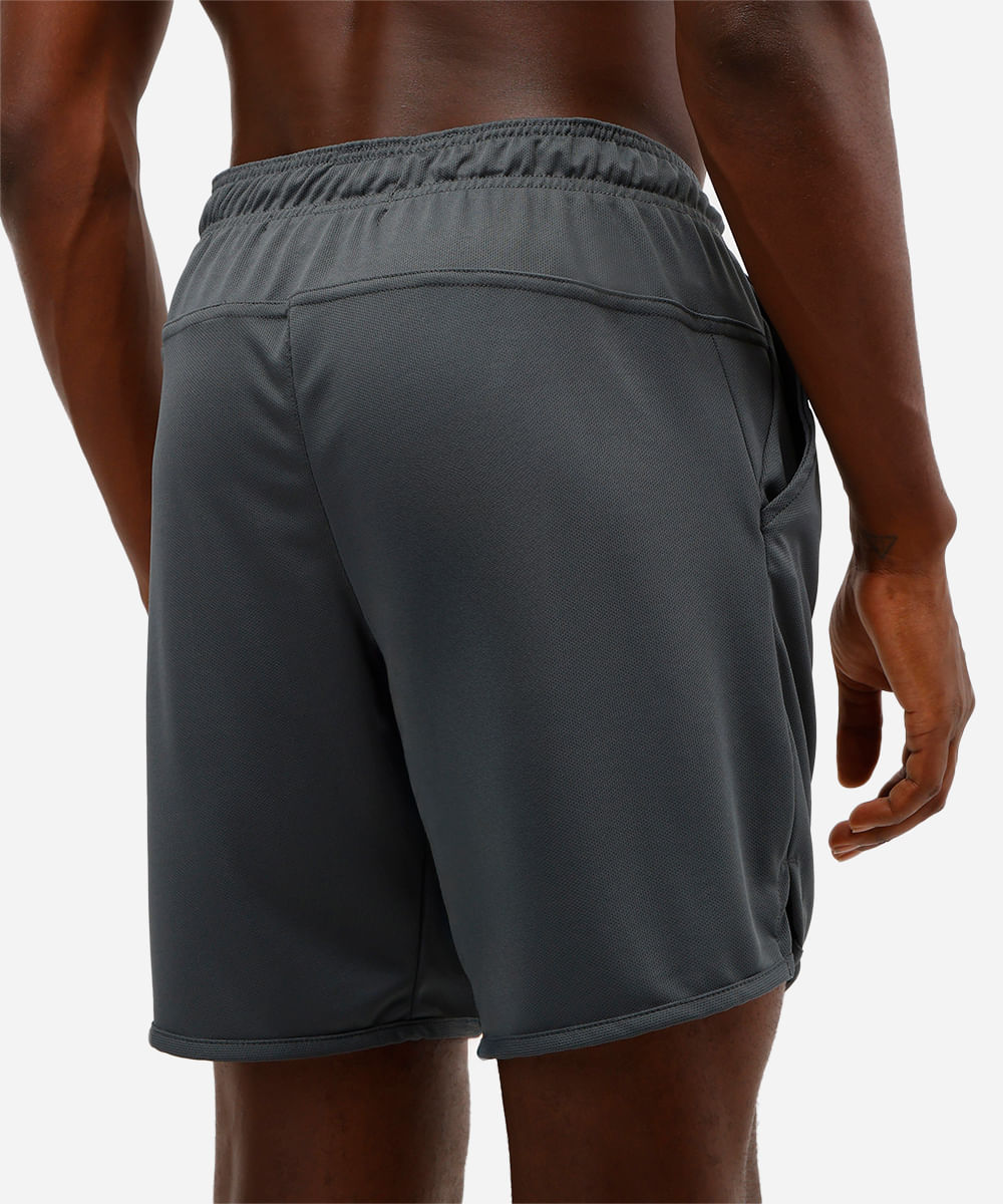 bermuda esportiva masculina texturizada verde