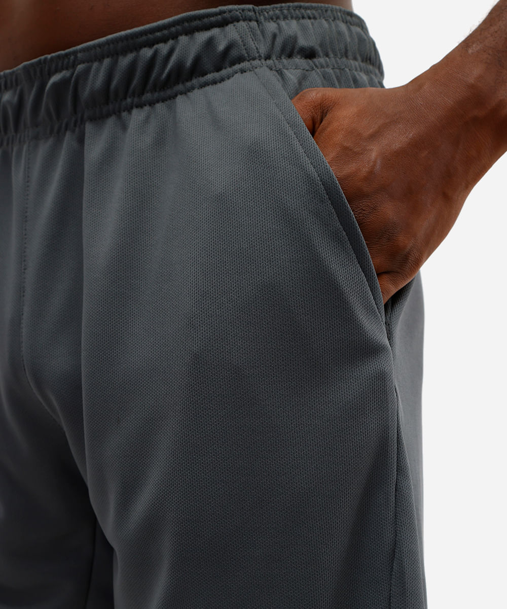 bermuda esportiva masculina texturizada verde