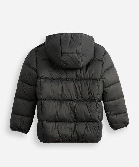 jaqueta puffer infantil verde