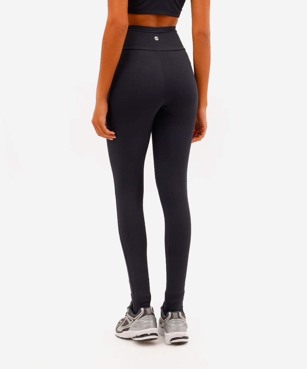 calça legging feminina esportiva ace com encaixe preta