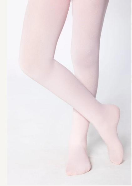 meia calça infantil fio 40 lupo rosa