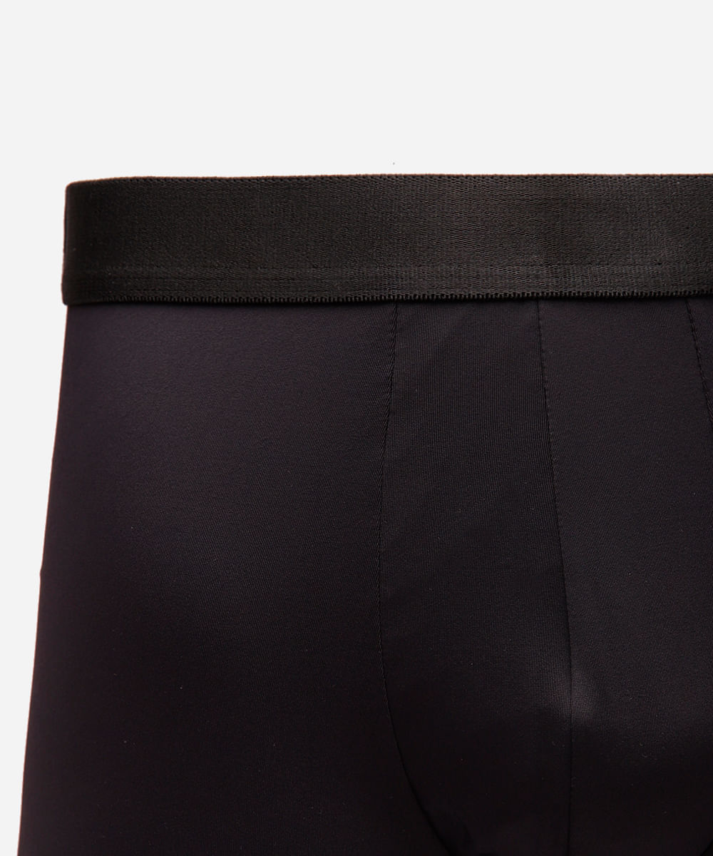 cueca masculina boxer mash preta