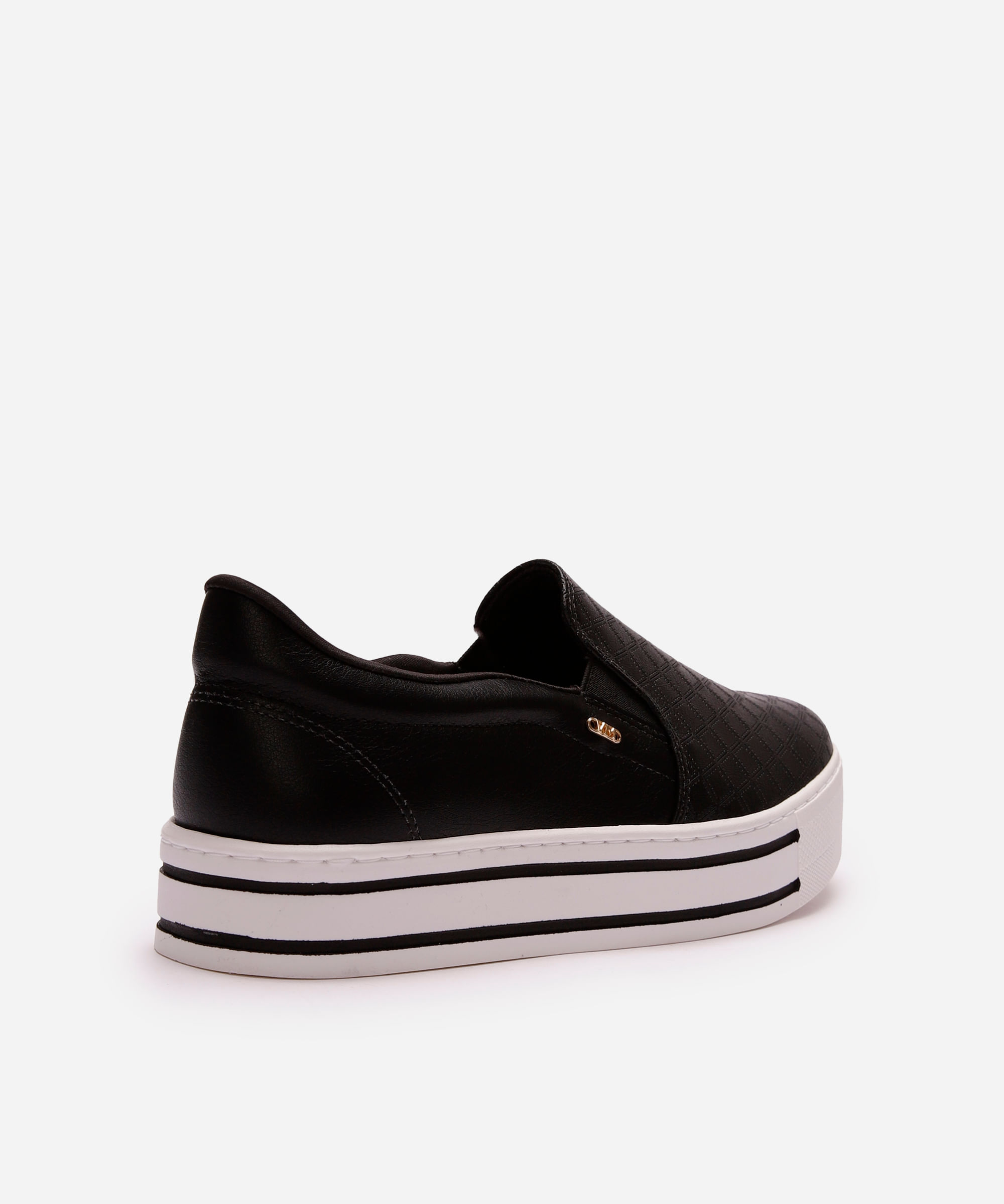 tênis via marte slip on texturizado preto