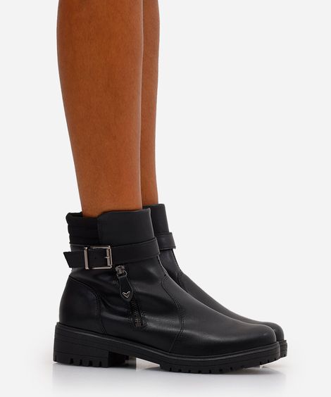 bota coturno cano curto mississipi preta