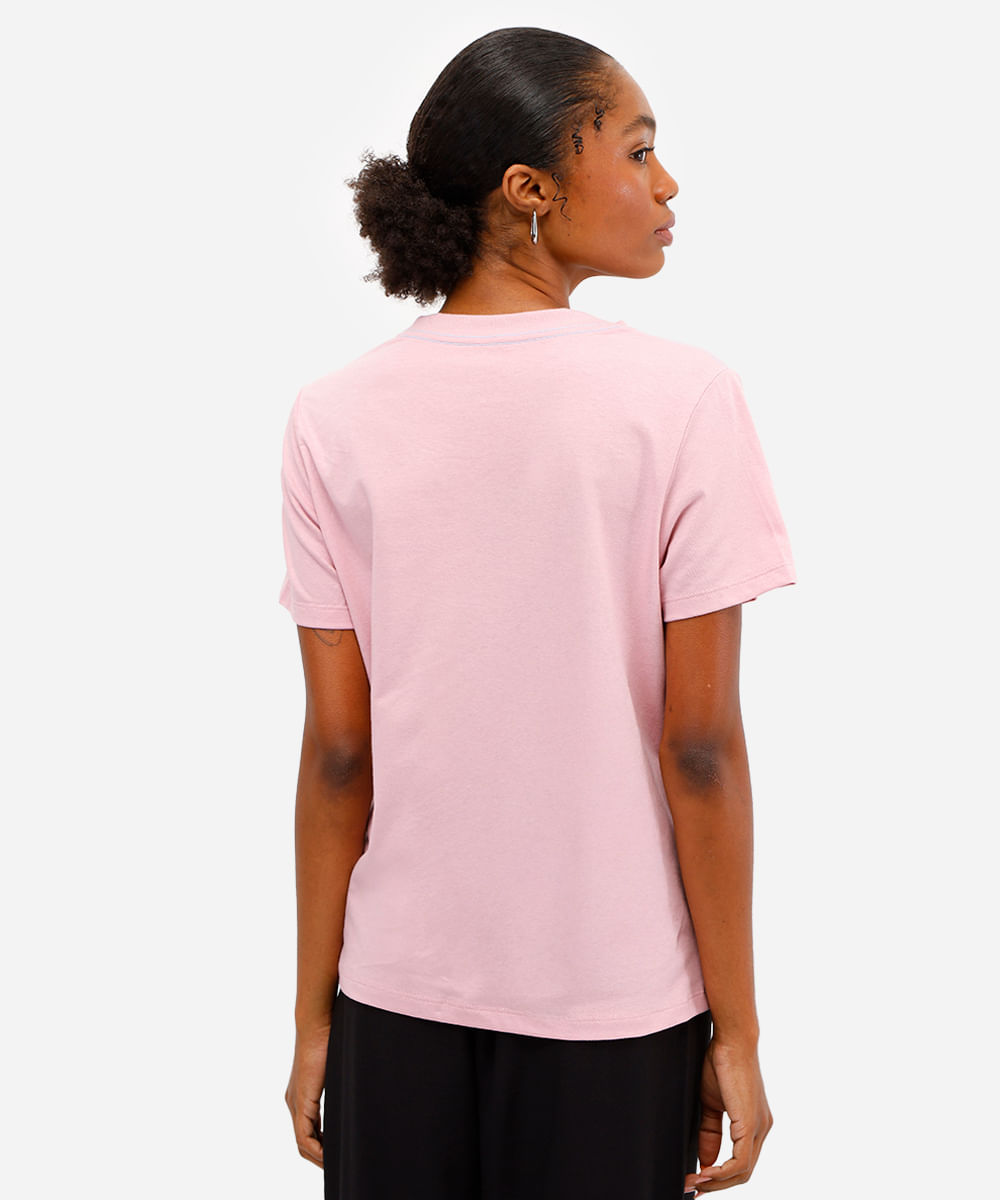 camiseta feminina de pijama avulsa hello kitty rosa