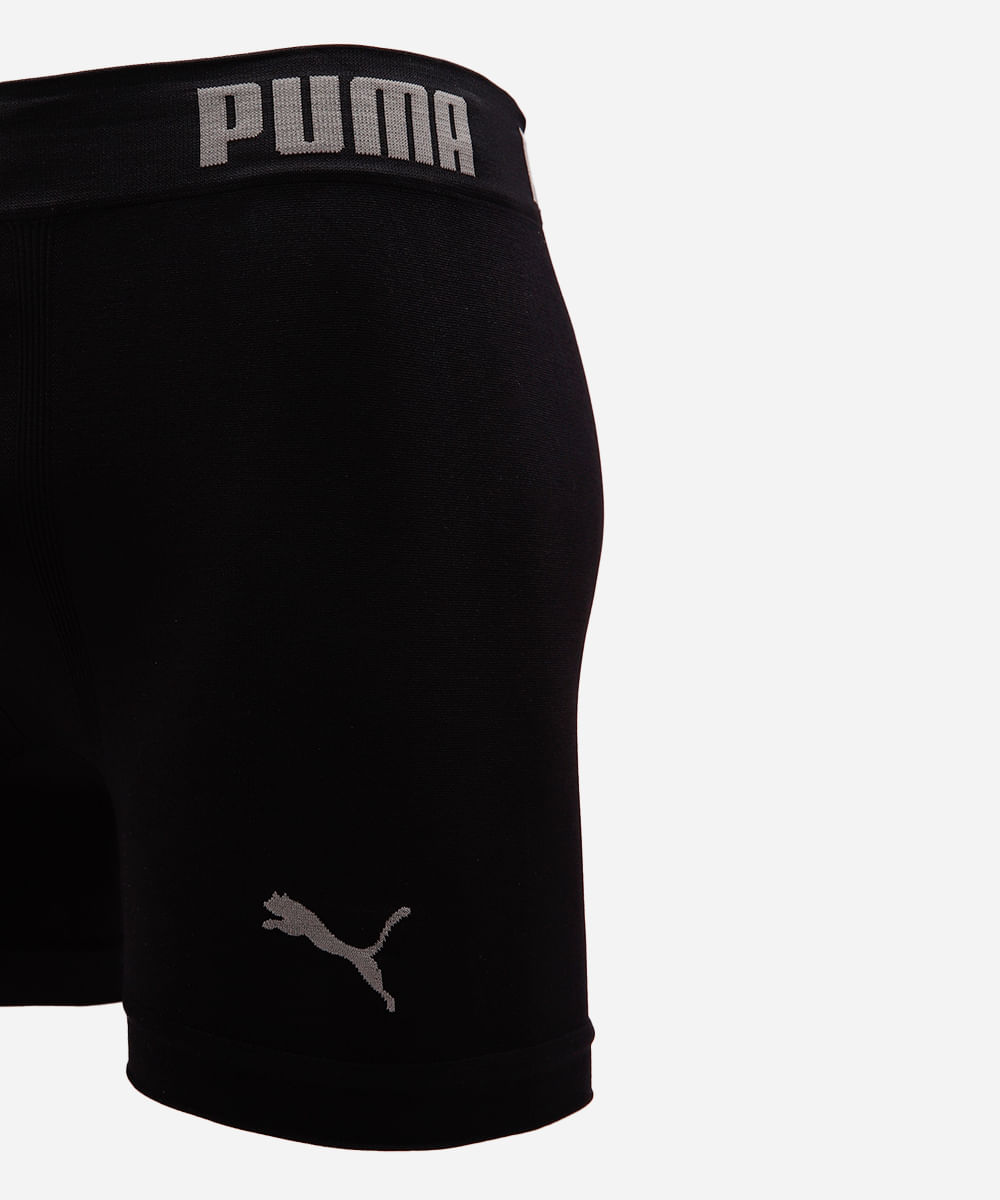 Kit de 2 cuecas boxer de poliamida puma colorida