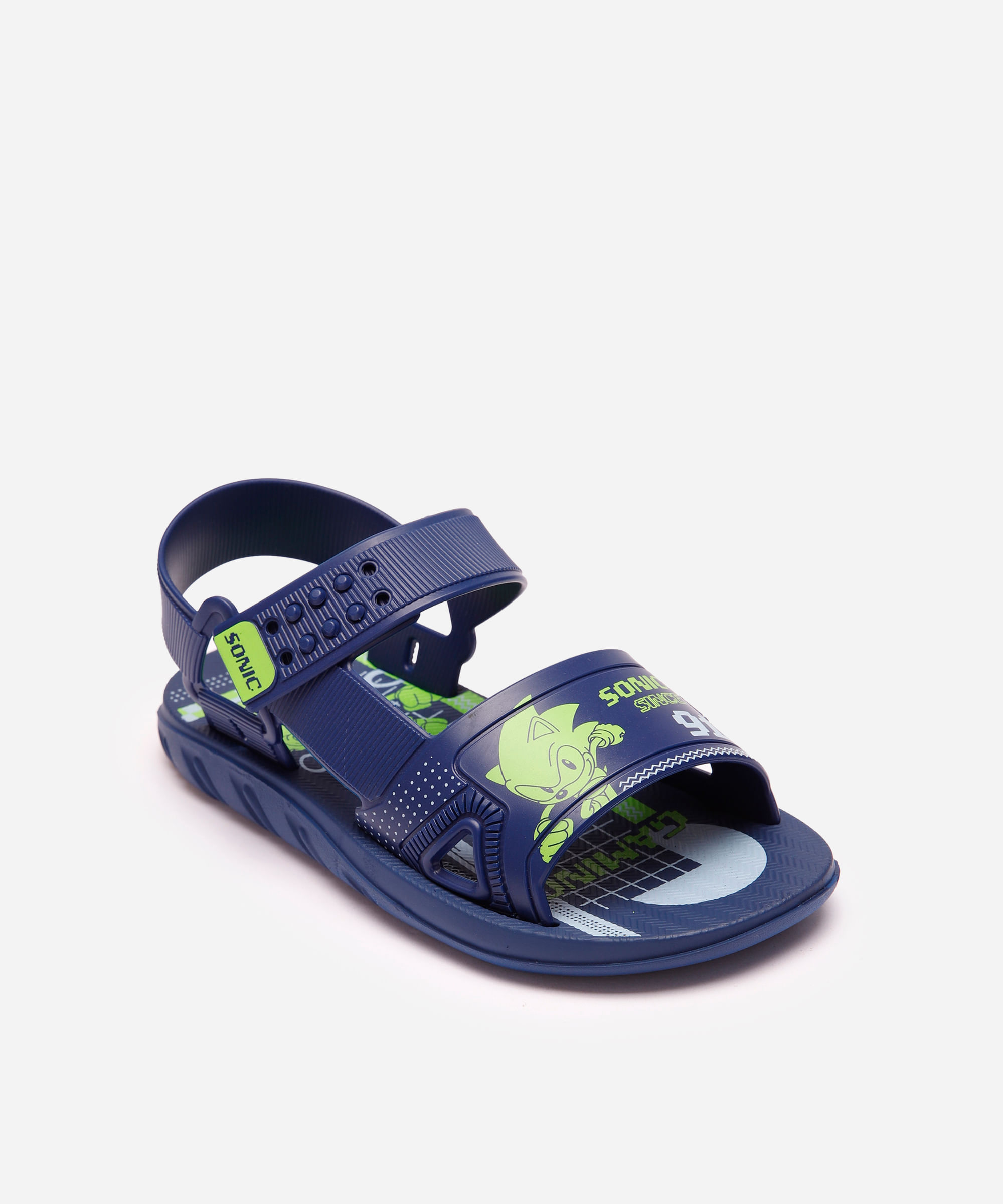 sandália infantil sonic azul