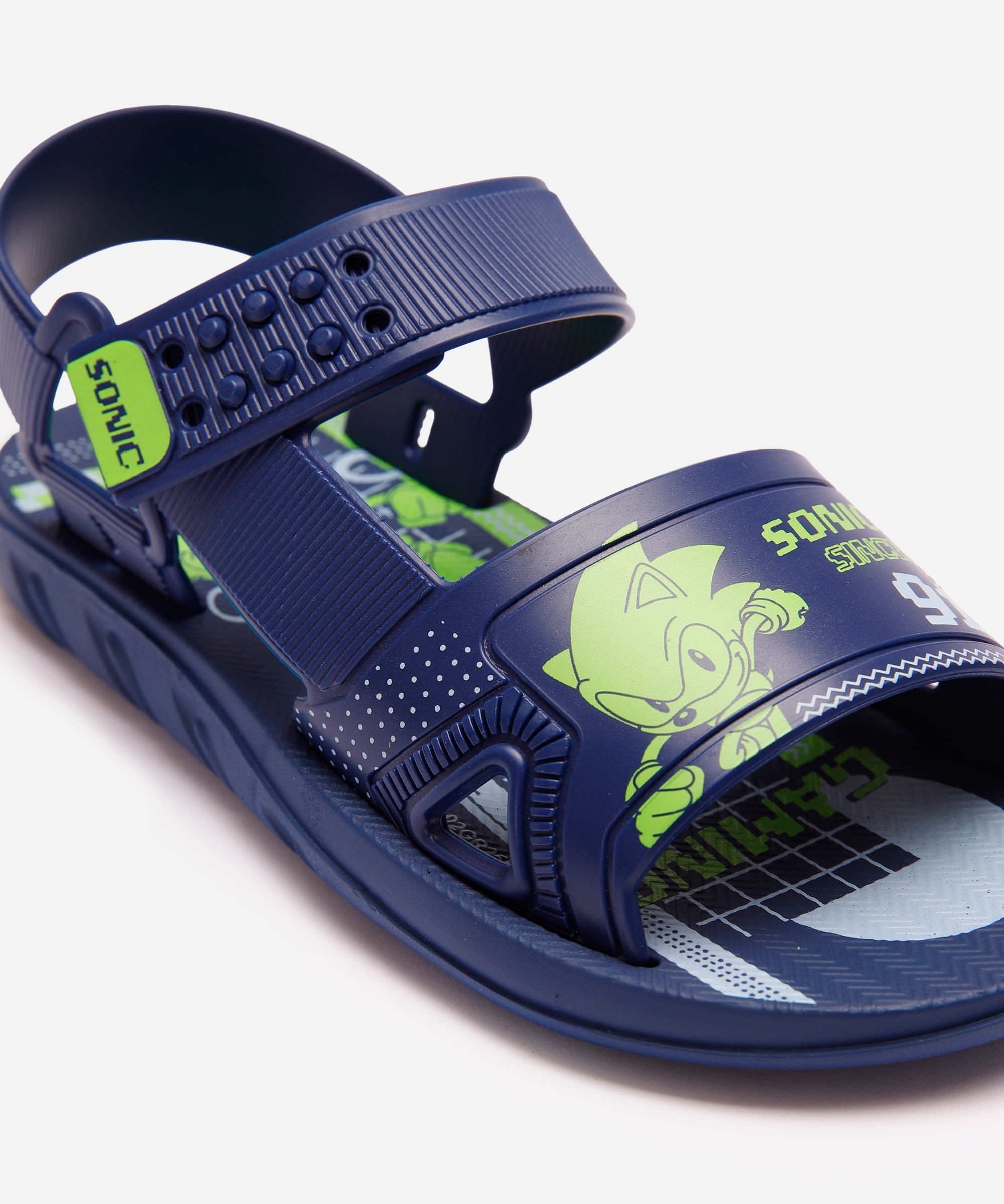 sandália infantil sonic azul