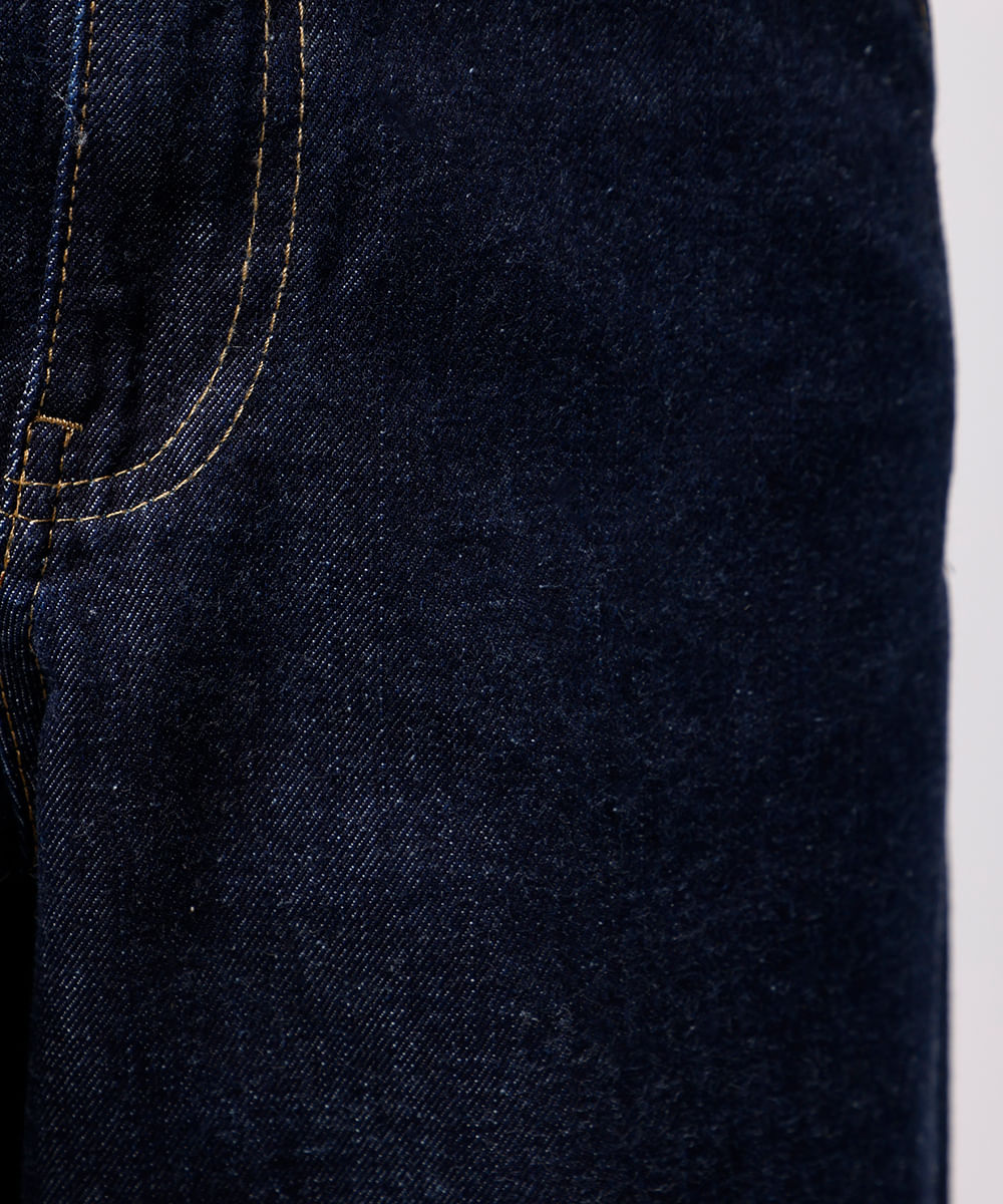 calça barrel feminina jeans mindset azul
