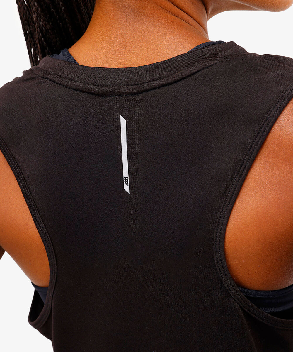 cropped feminino esportivo preto