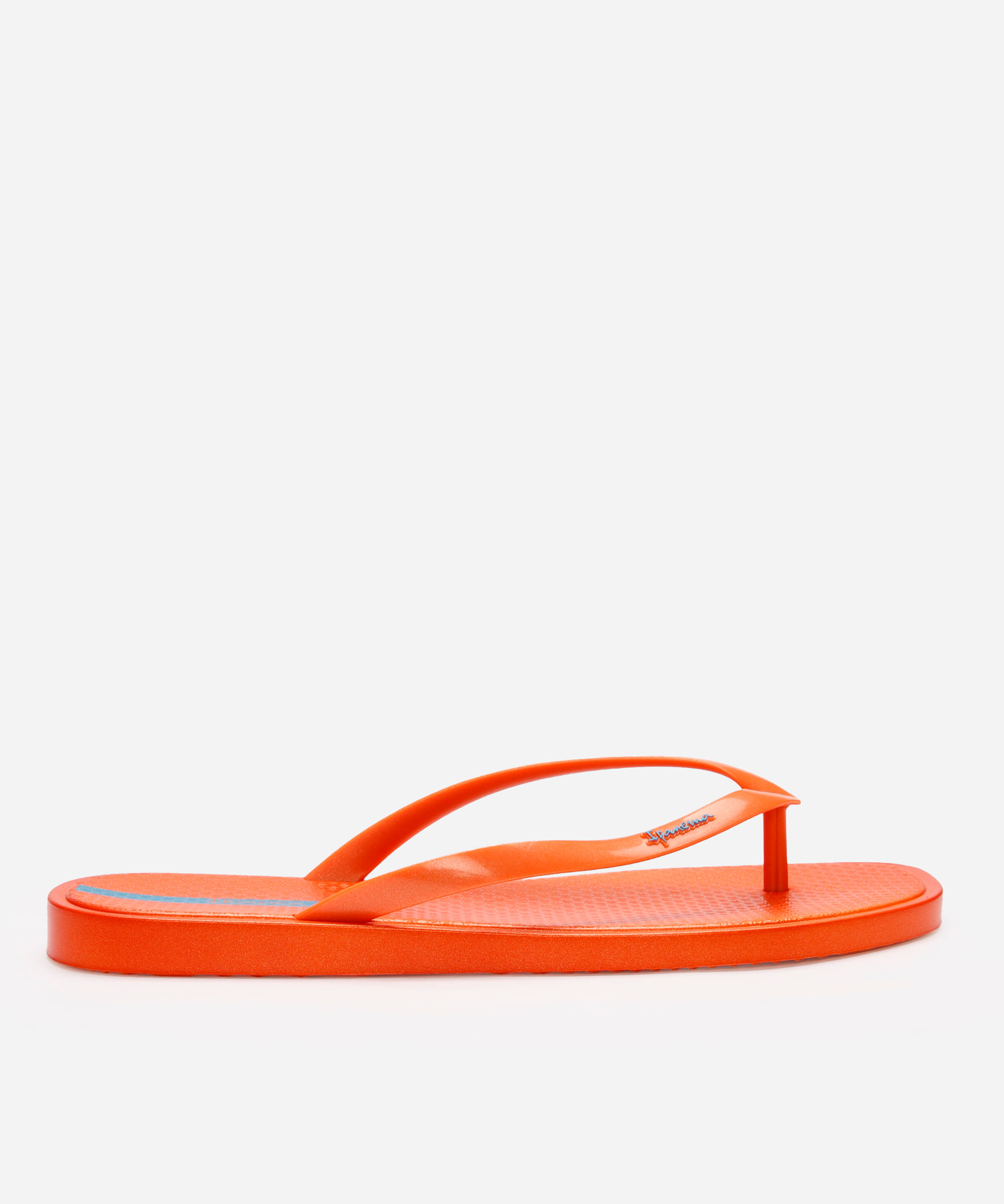chinelo ipanema slim cintilante laranja
